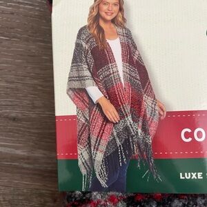 WOOLRICH Woolen Mills Cozy Blanket Wrao Luxe Soft Travel Friendly! NWT